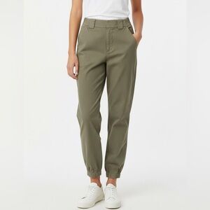 Aritzia TNA Highrise Khaki Utility Cargo Pants Size Extra Small Cotton